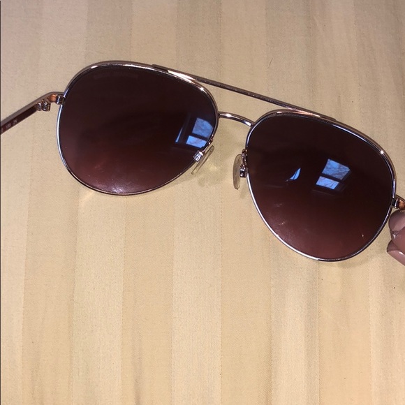 Michael Kors Rose Gold aviator sunglasses - Picture 4 of 6